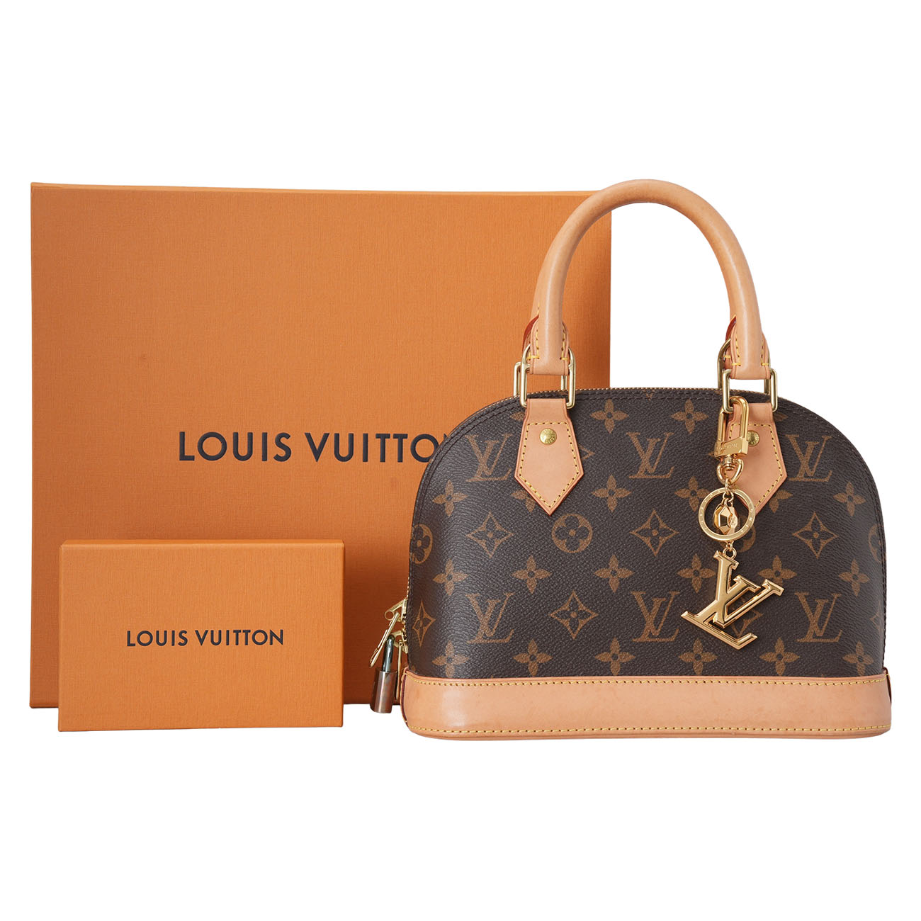 LOUIS VUITTON(USED)루이비통 M53152 모노그램 알마 BB & 백참